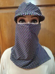 Khăn trùm đầu 2 lớp thun lạnh khăn trùm đầu chống nắng chống bụi vải mềm mát thấm hút mồ hôi dành cho nam nữ