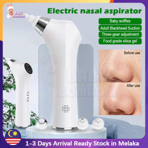 Nasal Aspirator 3 Speed Baby Electric Mucus Suction Nasal Aspirator BPA Free House Rechargeable Nose Cleaner soft Silicone sedut hingus baby 吸鼻器