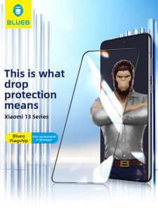 BLUEO | Anti-Fingerprint Drop-Proof Tempered Glass Screen Protector for Xiaomi 13 and Xiaomi 11 Youth Edition
