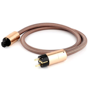 Hi‑Fi Audiophile EU Power Cord Upgrade Connection Wire for CD Player Tube Amplifier Amp & Speakers