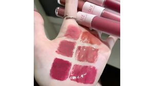 2 in 1 Liptint Set Double Head Liptint Waterproof Velvet Lip Makeup Rouge Lip Gloss Matte Glossy Lipstick Set