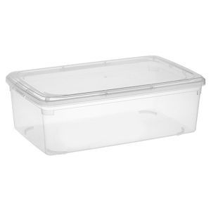 Transparent Stackable Space Saving Plastic Shoe Box