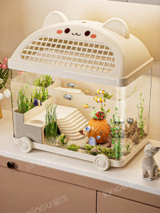 XINGYOU | New Tortoise Breeding Filter Oxygen Integrated Desktop Eco Tank