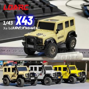 Xe Điều Khiển Từ Xa Mini Điện LDARC X43 1/43 Xe Leo Núi 4 Bánh Dẫn Động Đồ Chơi Cho Người Lớn & Trẻ Em Có Pin Lithium
