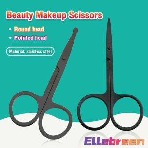 Stainless Steel Manicure Scissors Nose Hair Trimmer Beauty scissors with Round Tip Safe & Sharp