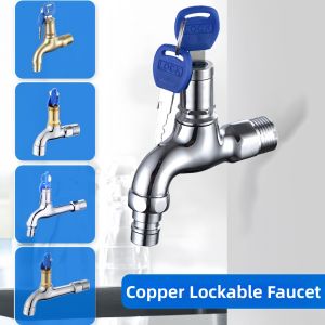 Anti-Theft Freeze-Resistant Stainless Steel Faucet