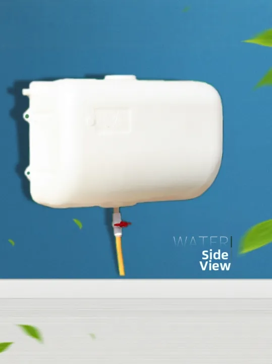 Wall-mounted%20Water%20Storage%20Tank%20Plastic%20Rectangular%20Faucet%20Included%20-%20Image%202