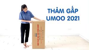 [CHÍNH HÃNG] Thảm xốp gấp cao cấp UMOO trải sàn cho bé thảm gấp gọn cho bé loại dày chống trơn trượt