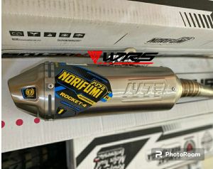 Knalpot Racing Norifumi rocket 4 kompetisi Crf150 Klx150 Dtracker Bf Se Extrem Wr155