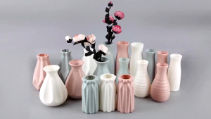 Bình Hoa Trang Trí Bắc Âu 24cm – Bình  Để Bàn Decor Phòng Khách Studio Quán Café Làm Quà Tặng