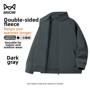 MiiOW | Mens Winter Warm Fleece Jacket