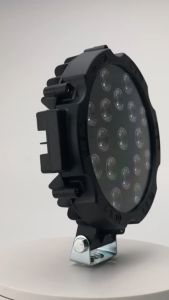 1pcs 7 Inch Led Working Bar Led Off Road Working Lamp 12V 24V 51W Off Road Round Spot Driving Lamp