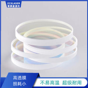 เครื่องเชื่อมเลเซอร์แบบมือถือ d25.4 \* 4.1เลน์ป้องกันแบบมือถือ BW101GD เลน์ป้องกันโฟกัสแบบตรง