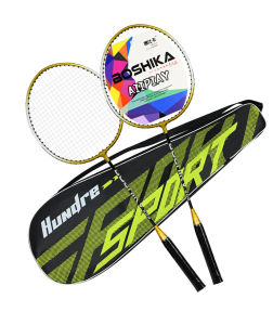 HUIESON ไม้แบดมินตันการฝึกเริ่มต้นชุดอัลลอยนักเรียนโตสมัครเล่น