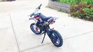 READY STOCK🔥2024 new racing car braised 49CC motorcycle mini kids with gasoline fuel petrol road motorbike motorcross