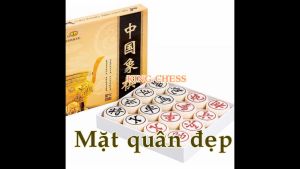 Quân cờ tướng cao cấp melamin mềm pha đá siêu bền cầm mướt tay