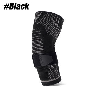 Adjustable Elbow Support Sleeve for TennisCompression Brace with Strap for Pain ReliefJoint Stabilization & Workout Protection