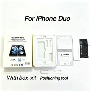1/3Pcs Inner Screen Protector TPU HD Hydrogel Film For iPhone 18 Duo Easy Installation Kit For iPhone Foldble Phone Screen Film