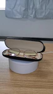 1\2\3Pcs PU Leather Hard Glasses Case for Men And Women - Protective Eyeglass Case for Reading Glasses