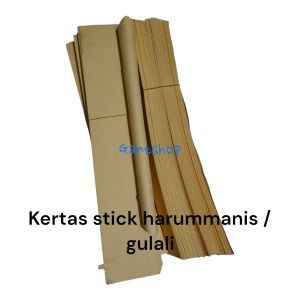 Kertas Stick Harummanis/Gulali Lembaran Kiloan - 365 cm x 65 cm Ingin membuat kue gulali yang lezat dan menarik? Kertas Stick Harummanis/Gulali Lembaran Kiloan adalah pilihan tepat untuk Anda. Dalam satu kilogram kertas ini terdapat sekitar 190 lembar