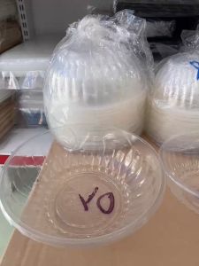 Lốc 50 tô nhựa trong dùng 1 lần đựng thực phẩm.