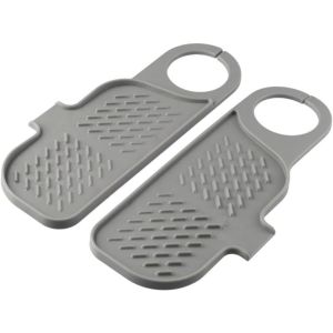 Convenient Silicone Countertop Protector Faucet Absorbent Pad Drip Catcher Mat Faucet Absorbent Mat Sink Splash Guard