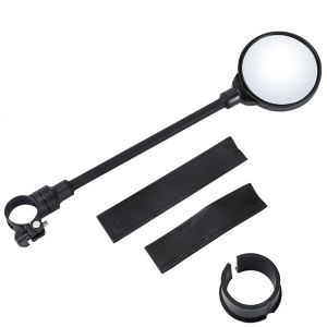1/2PCS Bicycle Rearview Mirror 360 Rotatable Mountain Road Bike Handlebar Mirrors Adjustable Rear View Mirror Cycling Mirrors