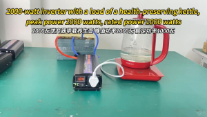 Factory Wholesale Pure Sine Wave Inverter Converter DC12V/24V/48V/60V to AC220V50Hz 60Hz 3000W Electric Vehicle Car Household Appliances Travel Solar Power Inverter