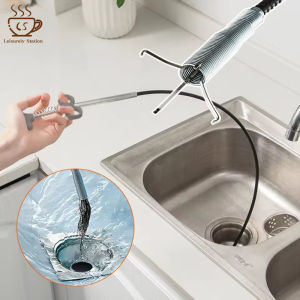 0.6/0.9/1.6/2/3m Drain Pipe Cleaner Flexible Sewer Unclogger Hook Strong Durable for Kitchen Bathroom Sink Cleaning Tool