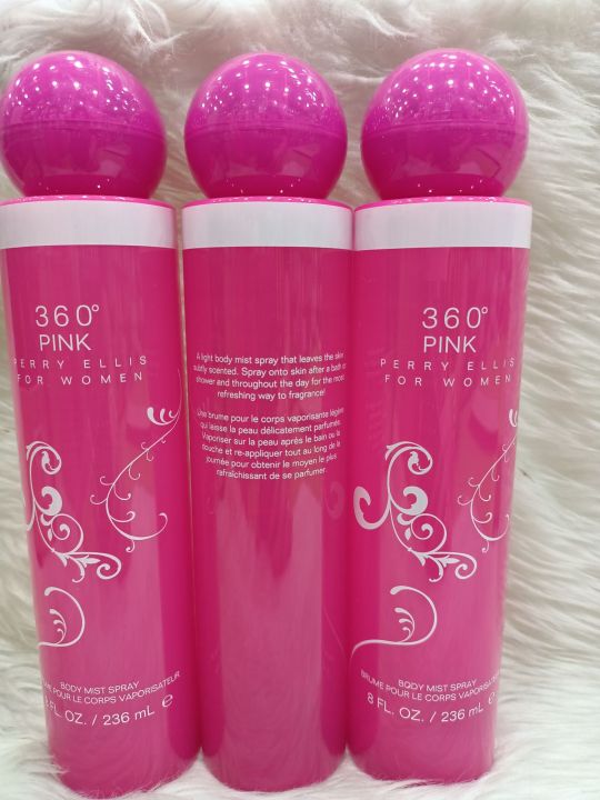 Perry Ellis 360 Pink Body Mist 236ml Lazada Lazada PH