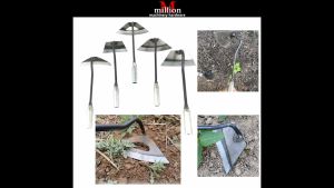 Handheld Hollow Hoe Handheld Weeding Rake Planting Vegetable Farm Garden Agriculture Tool Weeding Accessories Cangkul Rumput