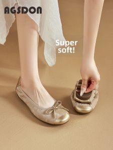 Agsdon | Flat Soft French Style Slip-On Shoes