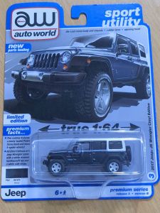 Auto World Jeep Wrangler black