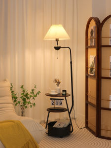 French Vintage Sofa Side Table Living Room Bedside Mobile Iron Art Tea Table Creative New Style Iron Art Corner Table