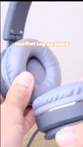 Headphone Bando Log On HP05 Musik HIFI With Mic Foldable / Handset Gaming / HF Bando / Earphone - 1 Tahun Garansi