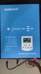 Zamdon Toroidal Hybrid Off-grid Solar Inverter 12V2000W with 60A MPPT SCC