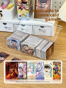 WEIAI | Card Storage Box with Dividers and Display