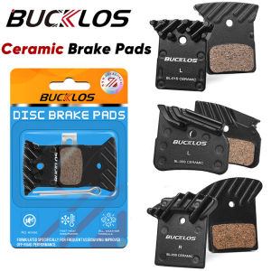 BUCKLOS Ceramic Hydraulic Brake Pads Heat Dissipation Bicycle Disc Brake Pad Road Mountain Bike Brake Pads for SHIMANO J05A L05A