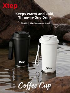 XTEP | Insulated 316 Stainless Steel Straw Bottle for Students and Kids