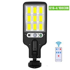 High Brightness LED Sensor Solar Light Red and Blue Warning Light Outdoor Waterproof Courtyard Clip on Portable Safety Lighting