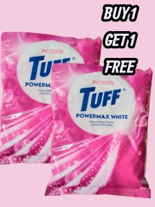 TUFF PLD 800G CONCENTRATED POWDER LAUNDRY DETERGENT - POWERMAX WHITE - FRAGRANT CLEAN - EXPERT CLEAN - BUY 1 GET 1 FREE