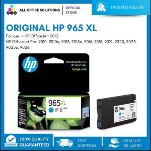 HP 965XL Original Ink Cartridge: A Reliable Printing Solution