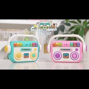 Baby Radio Toy Educational Developmental Toy with Animal Sounds & Lights Interactive Learning Toy for Infants Toddlers Gift