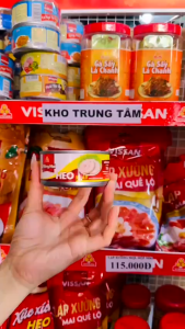 Vissan Combo 10 Hộp Heo 2 Lát 3 Bông Mai Hộp 150g Date 2029 / Hàng Chính Hảng - V29
