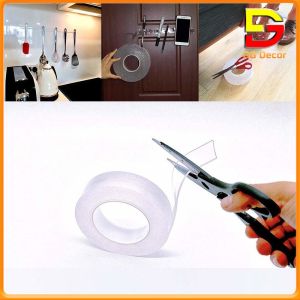 Băng Dính 2 Mặt Siêu Dính Trong Suốt Đa Năng Tiện Lợi Băng Keo Trong Suốt Nhiều Kích Thước DC-52