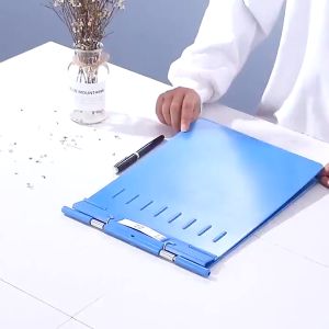 A4 Patient Chart Medical Record Folder Plastic Medical Record Clip Board for Medical Worker Supplies