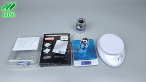 Cân tiểu ly 1Kg màu bạc sang trọng dùng để cân gia vị nguyên liệu