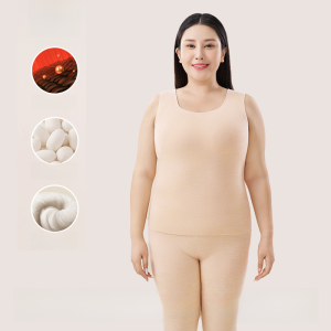 miiow | Warm Silk Tank Top Plus Size Womens 2024 New Autumn Winter MiiOW Cat Brand Elastic Fiber Viscose Blend Style Versatile