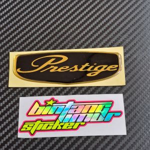STICKER EMBLEM PRESTIGE 3D TIMBUL