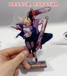 Standee Acrylic nhân vật Chainsaw Man Denji Power Pochita Quỷ máy cưa Aki Hayakawa Makima Reze Hirofumi Yoshida mica